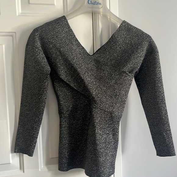 Ted Baker Cris Cross shimmered Top - Picture 1 of 5